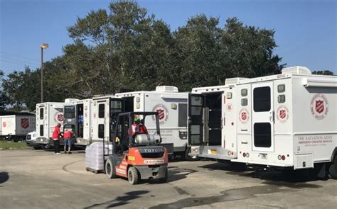 salvation army hurricane delta disaster deployment  south louisiana coming   close