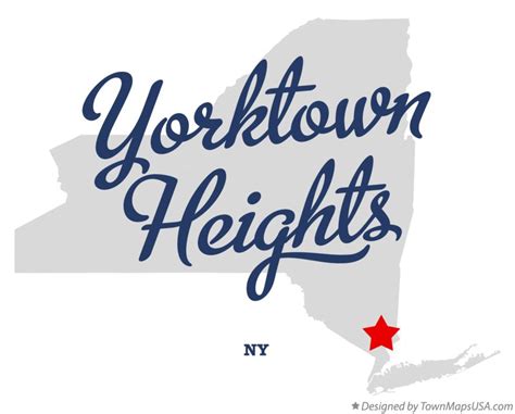 map  yorktown heights ny  york