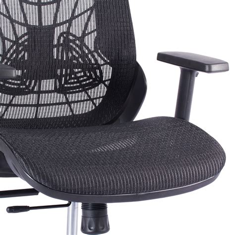 ergonomische bureaustoel ergo  zwart dealsday
