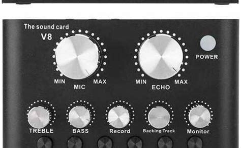 mini sound board mixer  voice changer  sound effects support bluetooth dj equipment