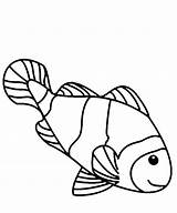 Fish Drawing Colouring Line Group Getdrawings sketch template