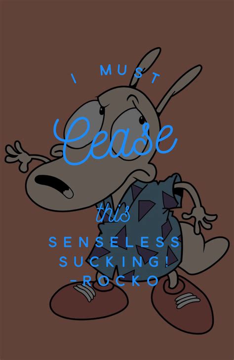 Rocko Rocko S Modern Life Quote Arte Caricaturas