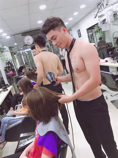 Girls Go To This Salon To Get Haircuts From Sexy Half