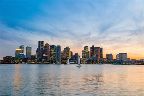 boston downtown skyline panorama edge environment