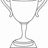 Coloring Trophy Pages Goal Bowl Super Football Post Popular Color Getdrawings Getcolorings Printable Coloringhome sketch template
