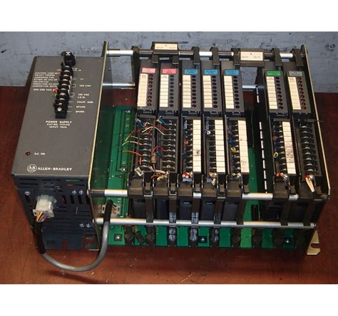 allen bradley bulletin  io chassis model  ab series   input  output