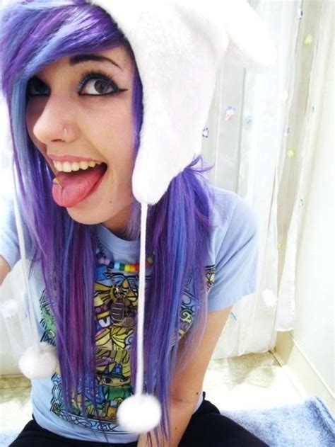 Blue Hair Leda Leda Monster Bunny Piercing Purple Image 110367