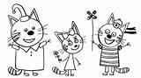 Cat Sam Coloring Pages Drawing Template sketch template