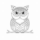 Eule Pages Mandala Ausmalbild Ausmalbilder Ast Malvorlagen Ausdrucken Owls Coloriages Einfach Grundschule Jen Enregistrée sketch template