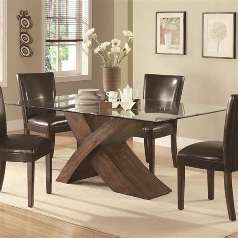 top   oak  glass dining tables  chairs