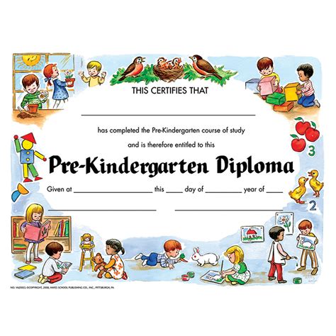 kindergarten diploma clipart