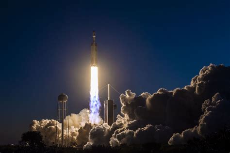 Spacexs Falcon Heavy Rocket Launches Classified Mission For Us Space