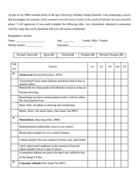 thesis questionnaire sample tagalog copywritingnamewebfccom