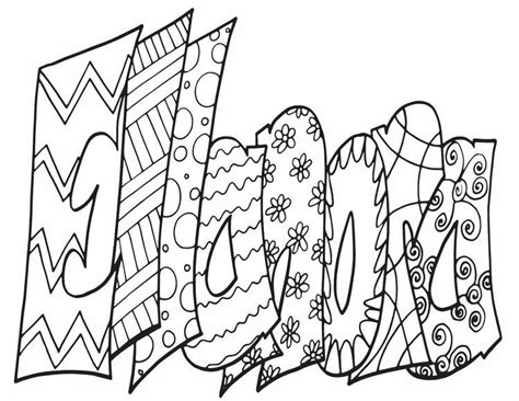 ellanora  coloring page stevie doodles  coloring pages