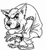 Werewolf Loup Garou Coloriage Dagen Werewolves Coloriages Lupo Mannaro Enge Allkidsnetwork Personnages Coloringbookfun Animaatjes Gify Lupin Monstros Kolorowanki sketch template