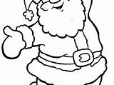 Santa Coloring Pages Claus Christmas Father Cartoon Drawing Printable Sheet Reindeer Eazy Color Getcolorings Sheets Clipartmag Print Interesting Rudolph sketch template