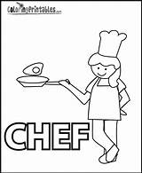 Chef Coloring Pages Printable Cooking Worksheets Educational Colouring Sheets Kids Color Little Print Activity Chefmaster Baking Thank Fun Jobs Cook sketch template