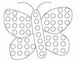 Dot Coloring Pages Do Dauber Butterfly Bingo Gumball Machine Printable Dots Print Printables Painting Marker Sheets Color Preschool School Coloringhome sketch template