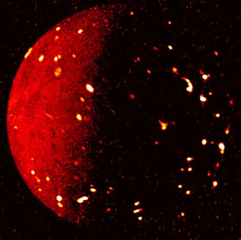 nasas juno spacecraft captures jupiter moon io revealing  incredible detail