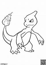 Charmeleon Colorear Colorings Consent sketch template