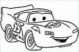 Mcqueen Lightning Coloring Pages Mater Getdrawings sketch template