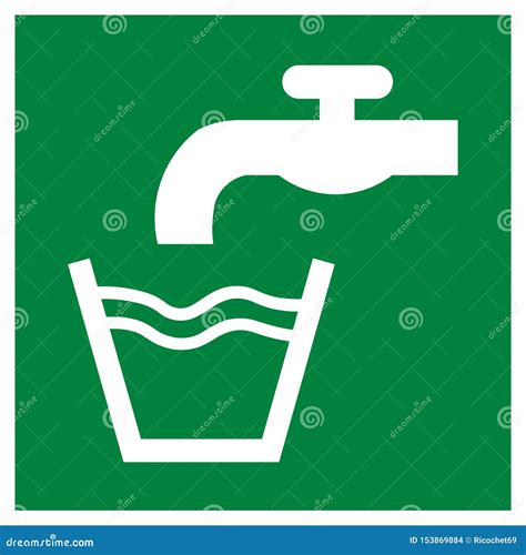 drinking water symbol pictogram stock illustration illustration  glass symbol