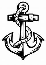 Anchor Sketch Coloring Pages Color Ship Print Tattoo Navy Bulkcolor Stencil Choose Board Adult Logo School Old Template Salvo sketch template