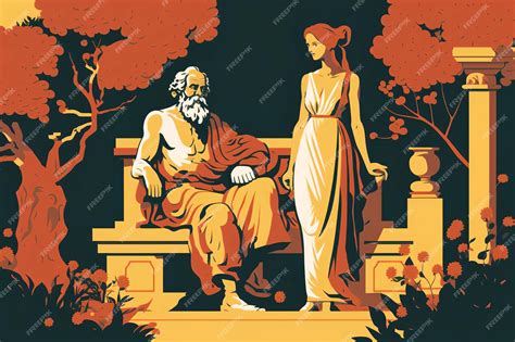 premium ai image ancient greek philosopher socrates