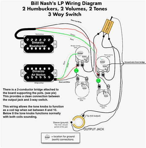 wiring diagram  epiphone gibson les paul special