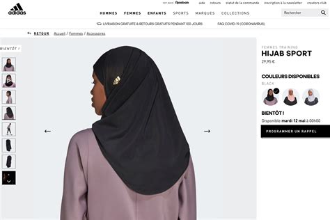 adidas unveils sports hijab  muslim women
