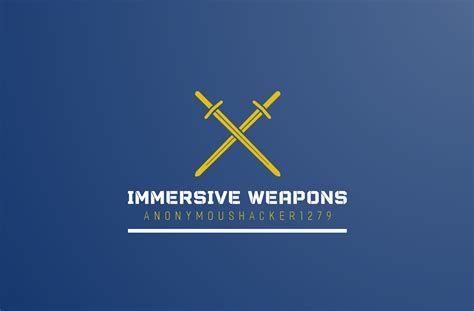 immersive weapons mods minecraft curseforge