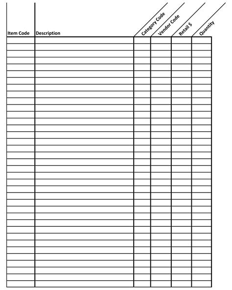 printable blank spreadsheet templates templates printable