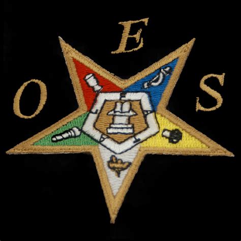 order   eastern star oes emblem  inches brothers  sisters greek store