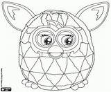 Furby Boom Spielzeug Colouring Kleurplaat Kleurplaten Speelgoed Furbys Kleurplaatkleurplaten sketch template