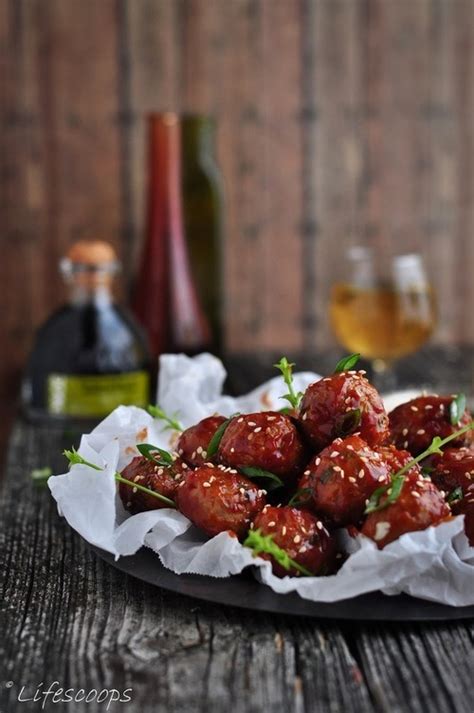 Saucy Asian Sesame Meatballs – Briana Sherman