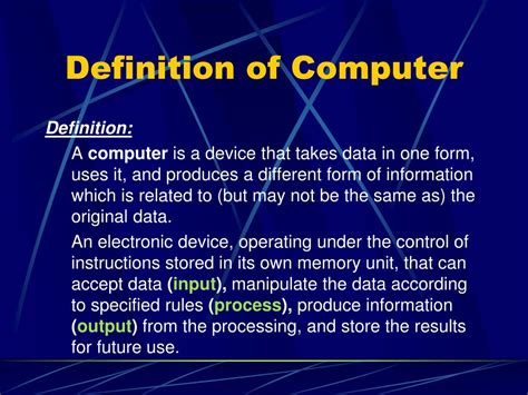 basic computer concepts powerpoint