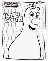 Veggietales Coloring House Printable Pages Jerry Gourd Netflix Clips Series Print sketch template