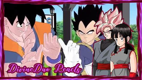 chichi black and goku black react [tfs reanimated] fight counseling