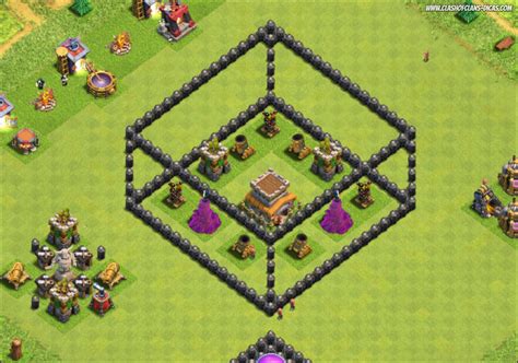 Clash Of Clans Map Layout