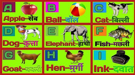 apple   ballalphabetslearn hindi alphabetsphonics sounds  imageanimation