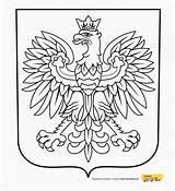 Polski Flaga Kolorowanka Kolorowania Wydruku Godlo Dzieci Narodowe Karty Pracy Herb sketch template