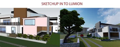 convert your 2d plans into 3d using sketchup and lumion by
