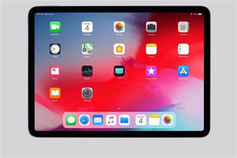 apple redesign  ipad home screen macworld