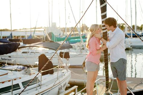 photo fridays a fun boat engagement glamour and grace