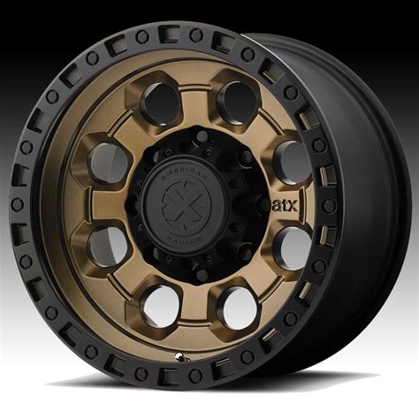 atx series ax matte bronze custom wheels rims atx series custom