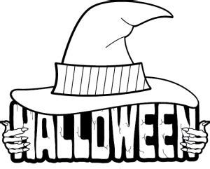 happy halloween pumpkin clipart black  white    cliparts