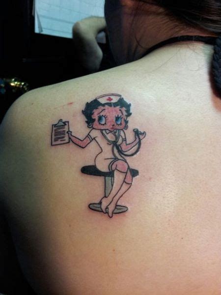 Betty Boop Nurse Nurse Tattoo Tattoos Nursing School Humor