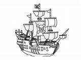 Pirate Ship Coloring Kids Pages Galley Journey Drawing Boat Pirates Transportation Print Printable Getdrawings Big Drawings sketch template