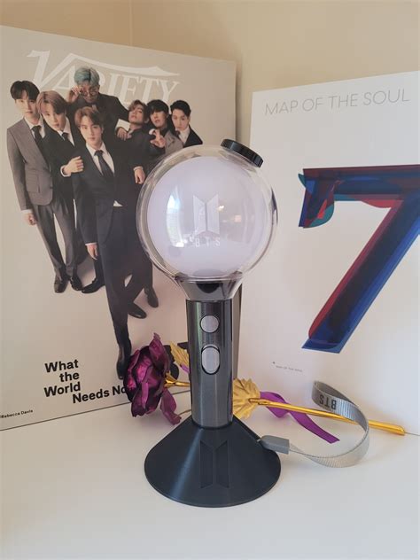 special edition army bomb bts light stick display stand etsy
