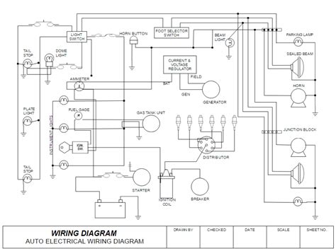 draw electrical diagrams  wiring diagrams